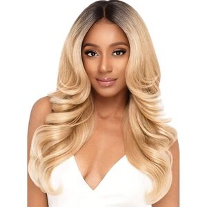 Outre Geneva Wig perfect Hairline 13x6 Lacefront DR4/27/613 Women's Wig NWT 24"